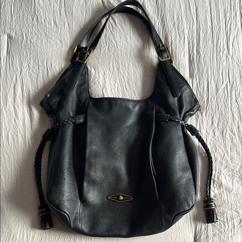 Elliott Lucca Sinatra Black Shoudler Bag